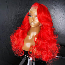 Load image into Gallery viewer, Red Lace Wig (6987844681892)