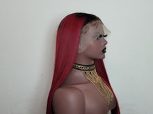 Load image into Gallery viewer, 1b/99j Lace Wig (5996664455332)