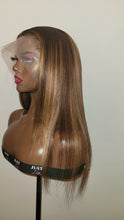 Load image into Gallery viewer, Honey Blonde Straight Lace Wig (5465769672868)