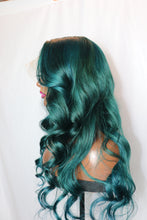 Load image into Gallery viewer, Emerald Green Lace Wig (7665824891103)