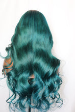 Load image into Gallery viewer, Emerald Green Lace Wig (7665824891103)