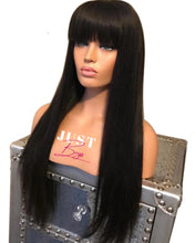 Load image into Gallery viewer, 13x6 Bangs Straight Lace Wig (5466666533028)