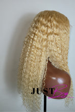 Load image into Gallery viewer, 13x4 Curly Blonde Lace Wig (7007708872868)