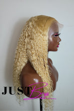 Load image into Gallery viewer, 13x4 Curly Blonde Lace Wig (7007708872868)