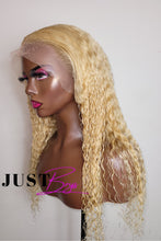 Load image into Gallery viewer, 13x4 Curly Blonde Lace Wig (7007708872868)