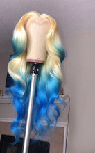 Load image into Gallery viewer, 613/ Blue Highlight Lace Wig (6987861393572)
