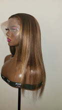 Load image into Gallery viewer, Honey Blonde Straight Lace Wig (5465769672868)
