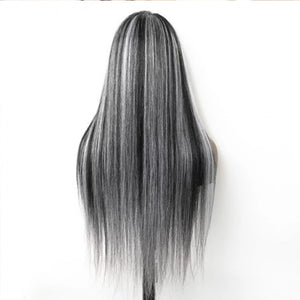Black and Gray Highlighted Body Wave Wig (7549960421599)